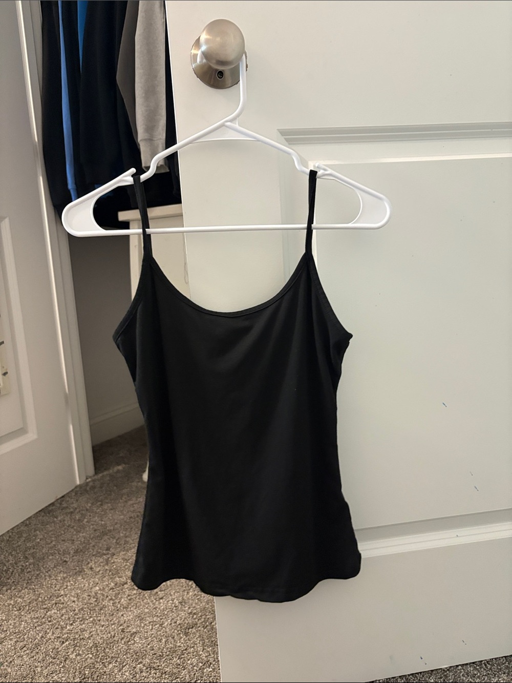 SHEIN Black Spaghetti Strap Camisole